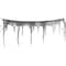 4ft. Pre-Lit Purple LED Halloween Black Gauze Drape Lights